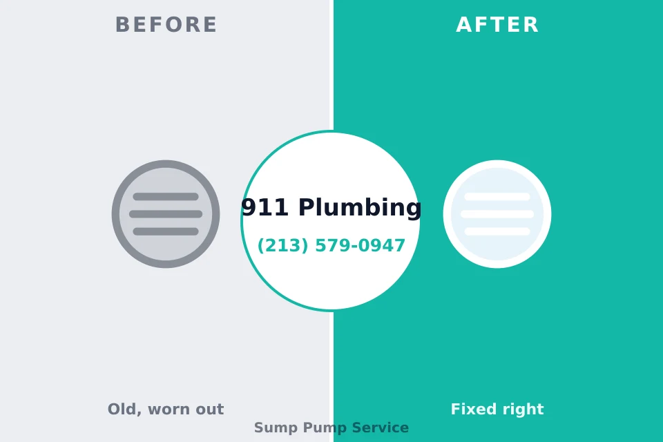 Before and after: plumbing repair Pleasantville, IA